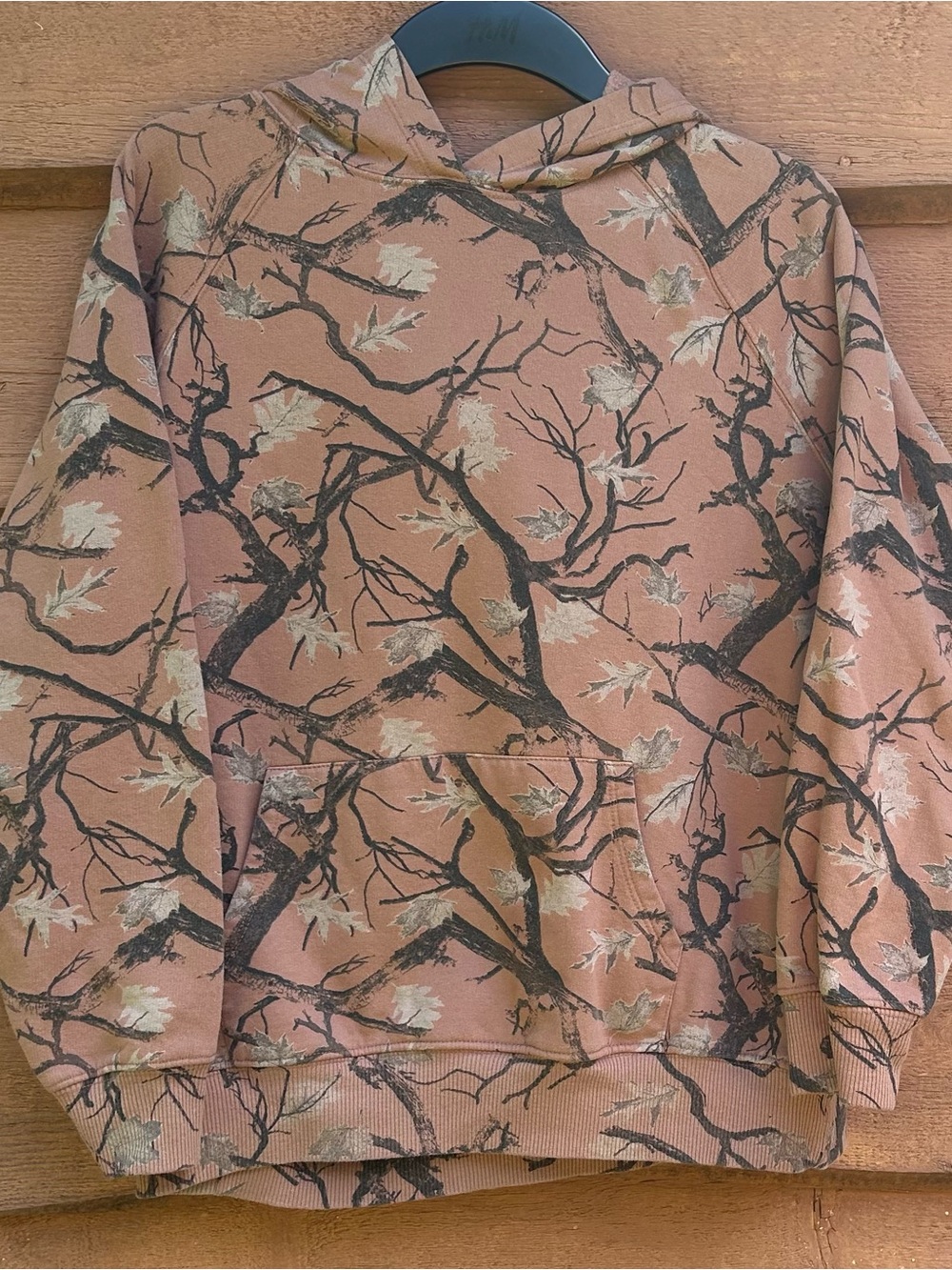 Social Scene Brown Camouflage Hoodie Sweatshirt